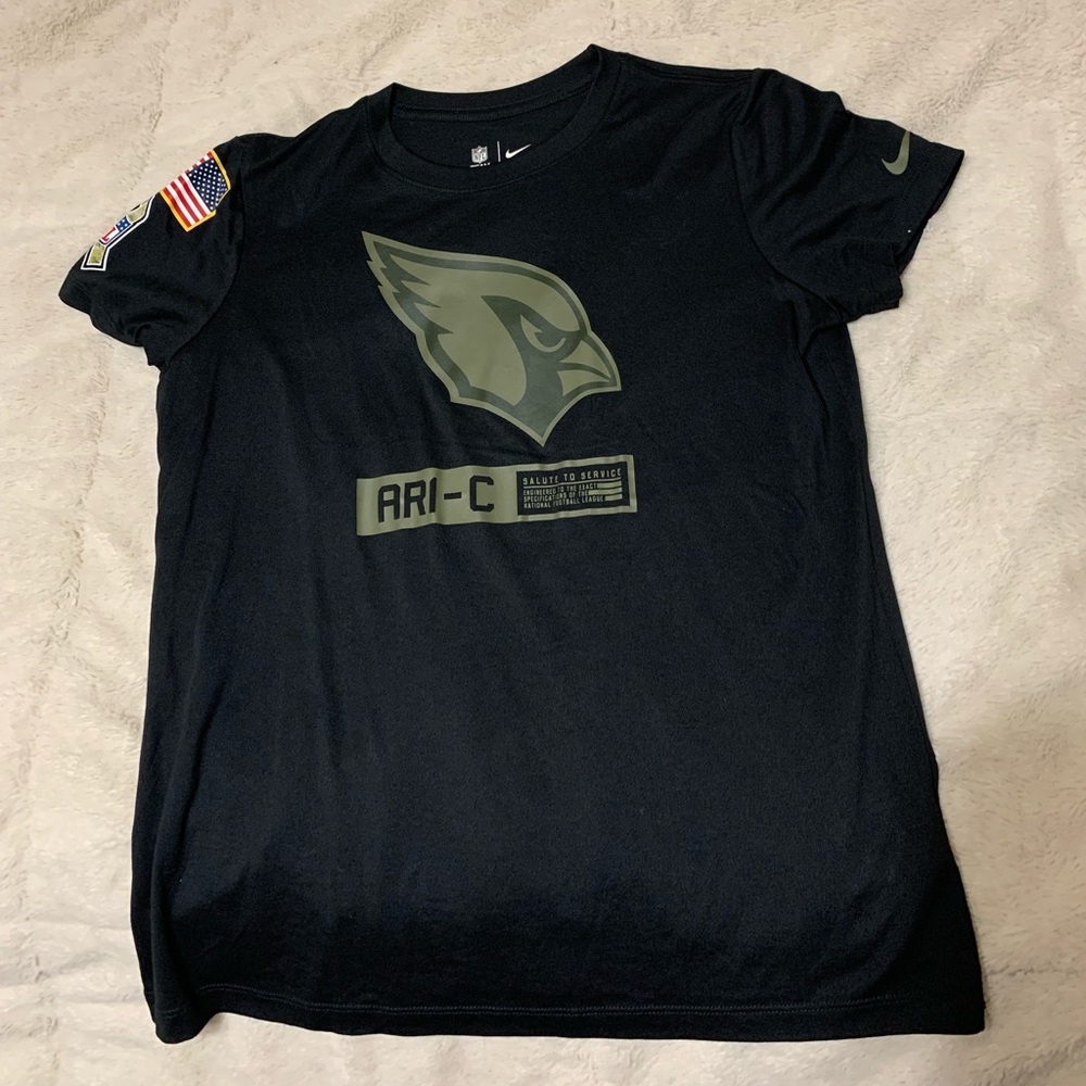 womens short sleeve az cardinals tee